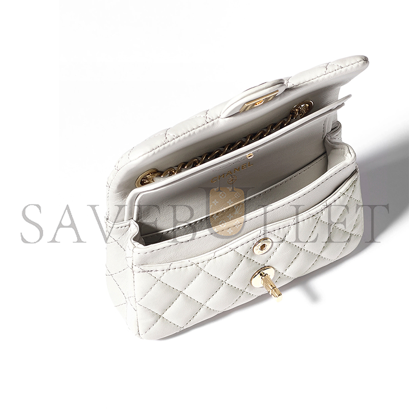 CHANEL CLASSIC MINI BAG WITH HOOK AP4760 (12*8*5cm)